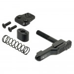 CNC Aluminum Advanced Magazine Release (Style A) (Black) (for MTW M4)