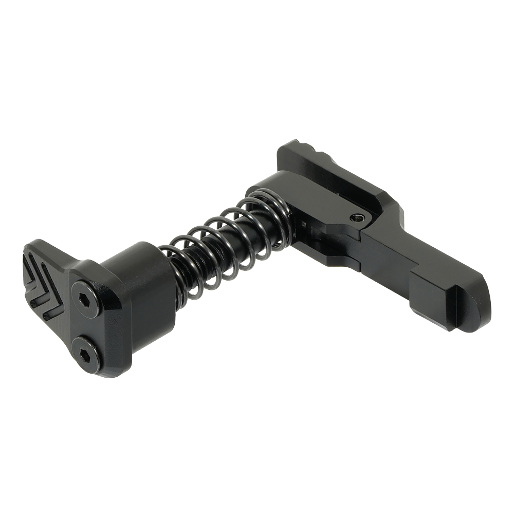 CNC Aluminum Advanced Magazine Release (Style A) (Black) (for MTW M4)