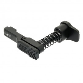 CNC Aluminum Advanced Magazine Release (Style A) (Black) (for MTW M4)