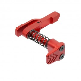 CNC Aluminum Advanced Magazine Release (Style A) (Red) (for MTW M4)