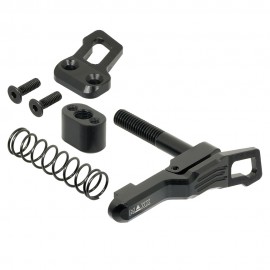 CNC Aluminum Advanced Magazine Release (Style B) (Black) (for MTW M4)