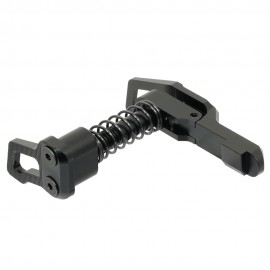 CNC Aluminum Advanced Magazine Release (Style B) (Black) (for MTW M4)