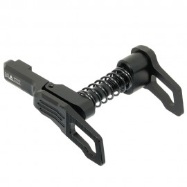 CNC Aluminum Advanced Magazine Release (Style B) (Black) (for MTW M4)