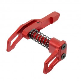 CNC Aluminum Advanced Magazine Release (Style B) (Red) (for MTW M4)