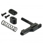 CNC Aluminum Advanced Magazine Release (Style C) (Black) (for MTW M4)