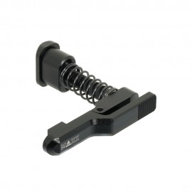 CNC Aluminum Advanced Magazine Release (Style C) (Black) (for MTW M4)