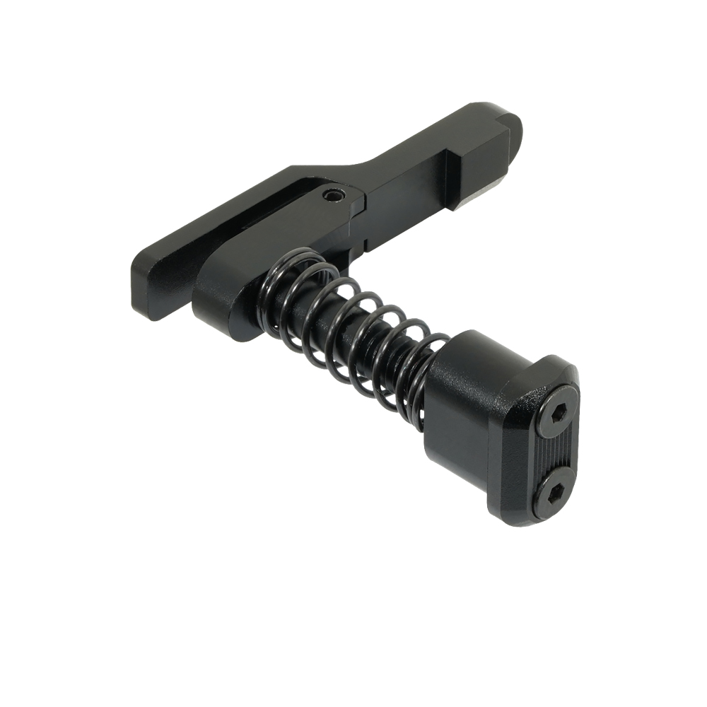 CNC Aluminum Advanced Magazine Release (Style C) (Black) (for MTW M4)