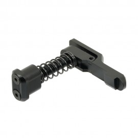 CNC Aluminum Advanced Magazine Release (Style C) (Black) (for MTW M4)