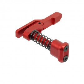 CNC Aluminum Advanced Magazine Release (Style C) (Red) (for MTW M4)