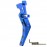 CNC Aluminum Advanced Trigger (Style B) (Blue)